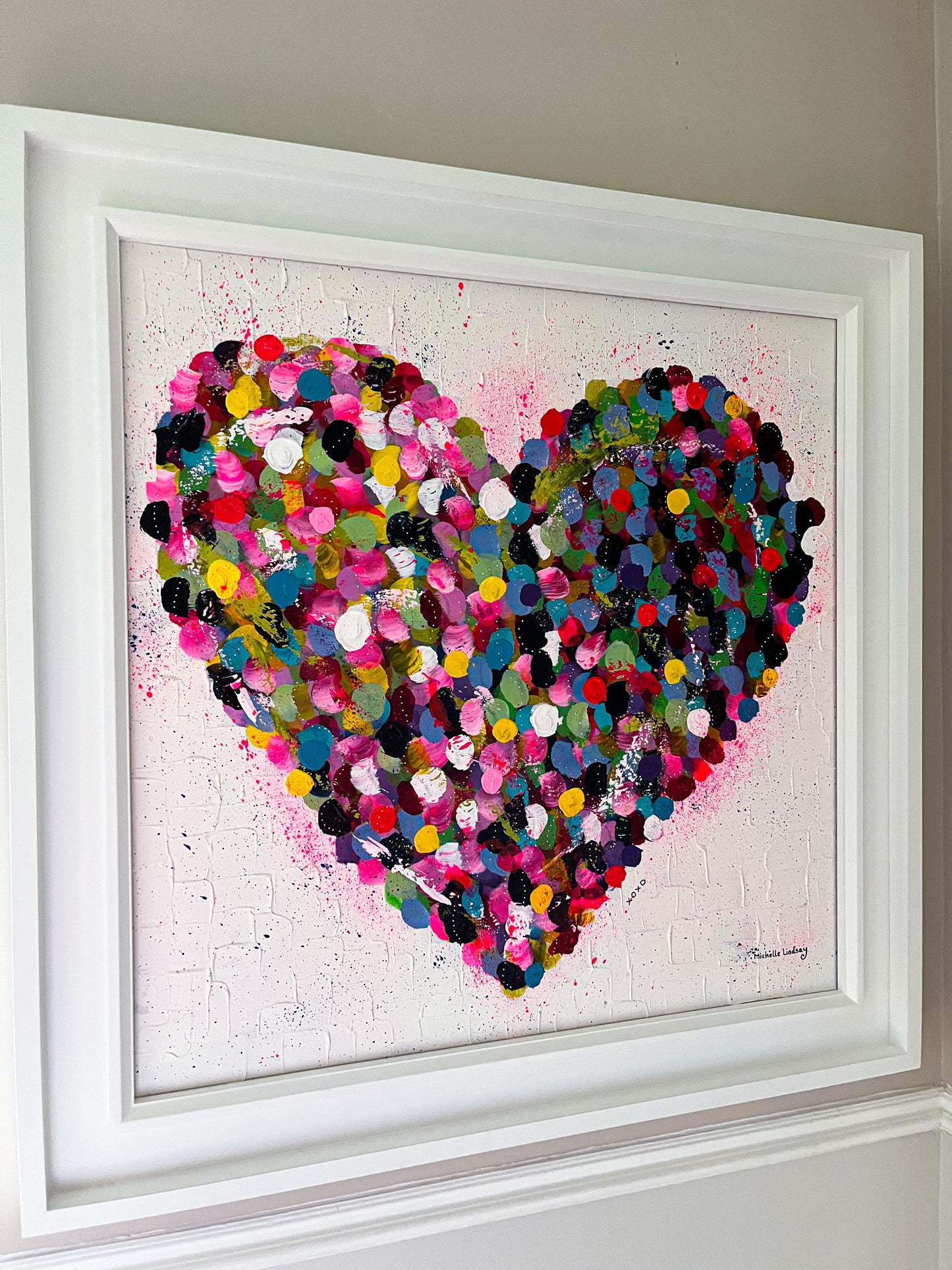 Love Spell | Hand Embellished Limited Edition (ready to hang, shipping included)