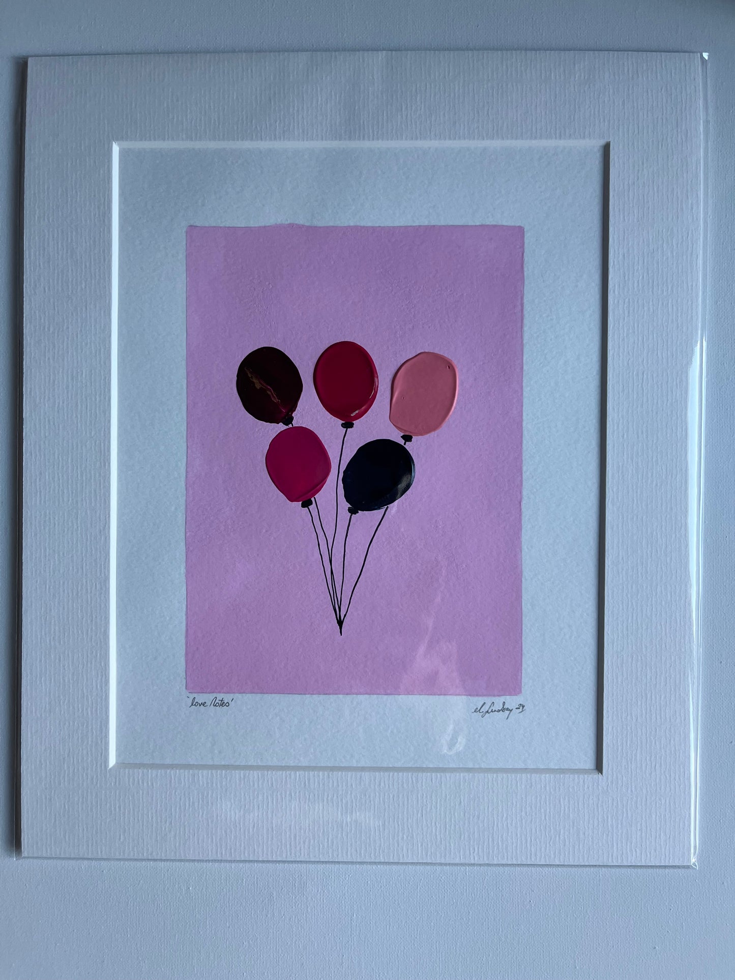 Love Notes - "Pink Balloons"