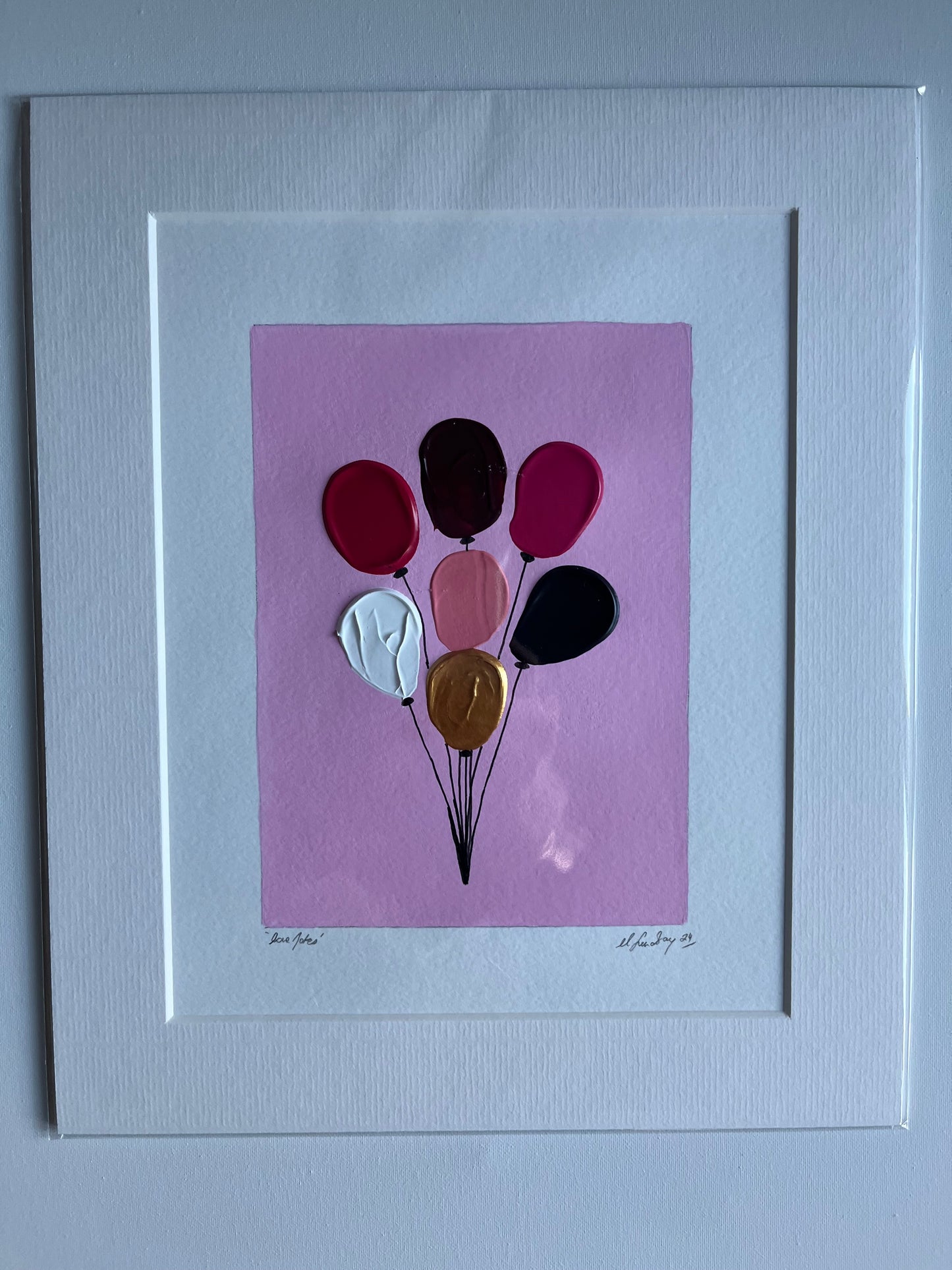 Love Notes - "Pink Balloons"