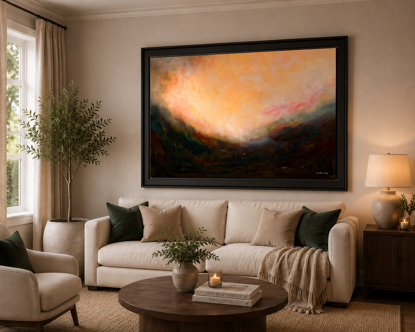 WHERE LIGHT SLEEPS | Hand Embellished Limited Edition (ready to hang, shipping included)