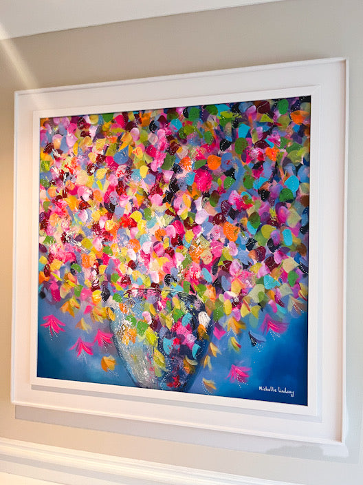 Popping Candy – Limited Edition Hand Embellished Canvas Print