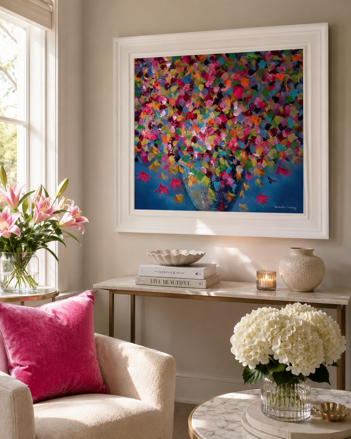 Popping Candy | Hand Embellished Limited Edition (ready to hang, shipping included)