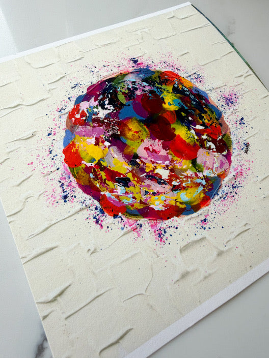 Eternal Love | Hand Embellished Limited Edition (ready to hang, shipping included)
