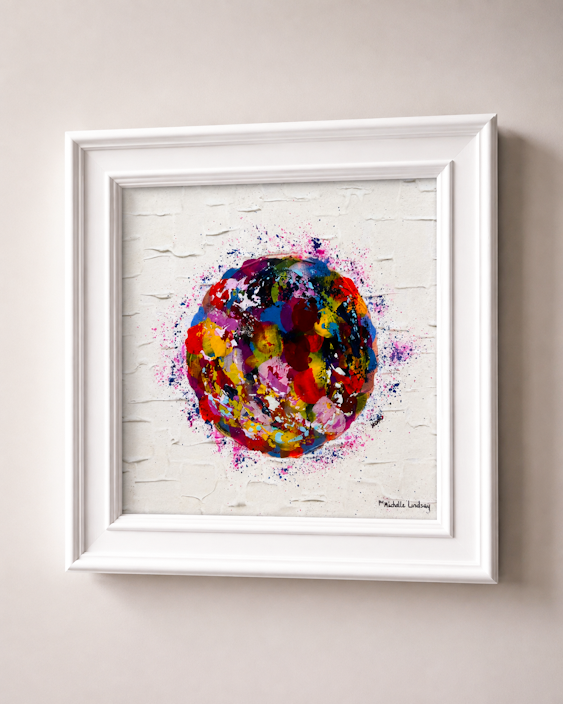 Eternal Love | Hand Embellished Limited Edition (ready to hang, shipping included)