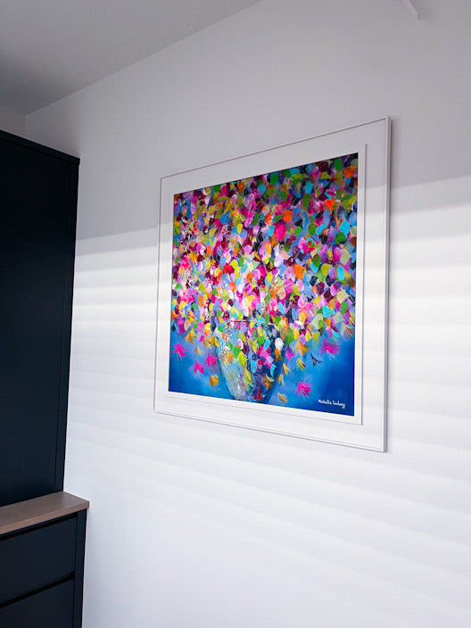 Popping Candy – Limited Edition Hand Embellished Canvas Print