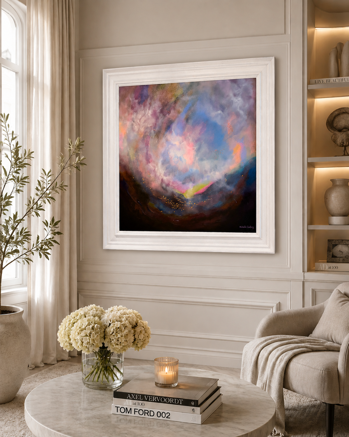 GUARDIAN OF LIGHT | Hand Embellished Limited Edition (ready to hang, shipping included)