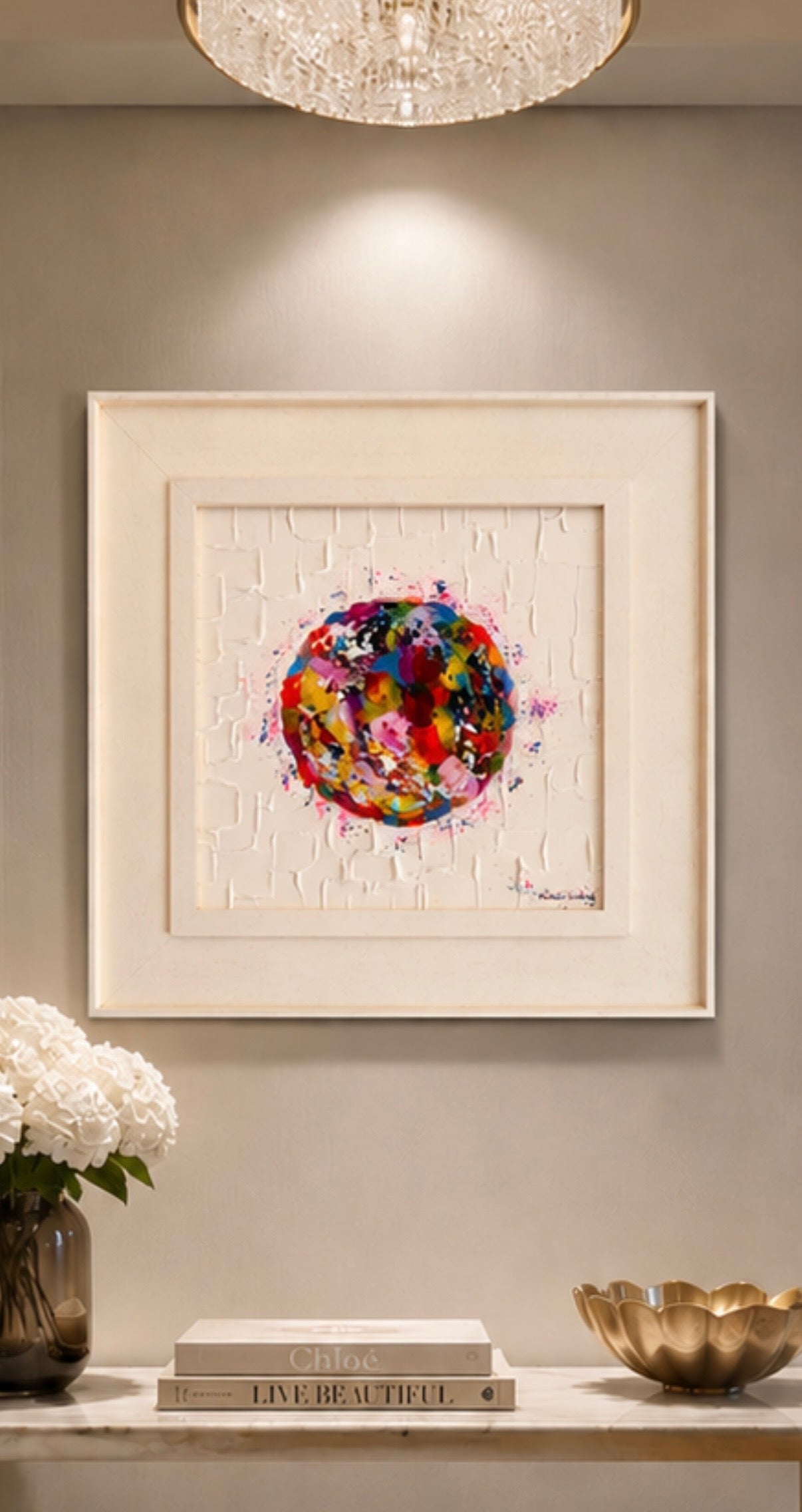 Eternal Love | Hand Embellished Limited Edition (ready to hang, shipping included)