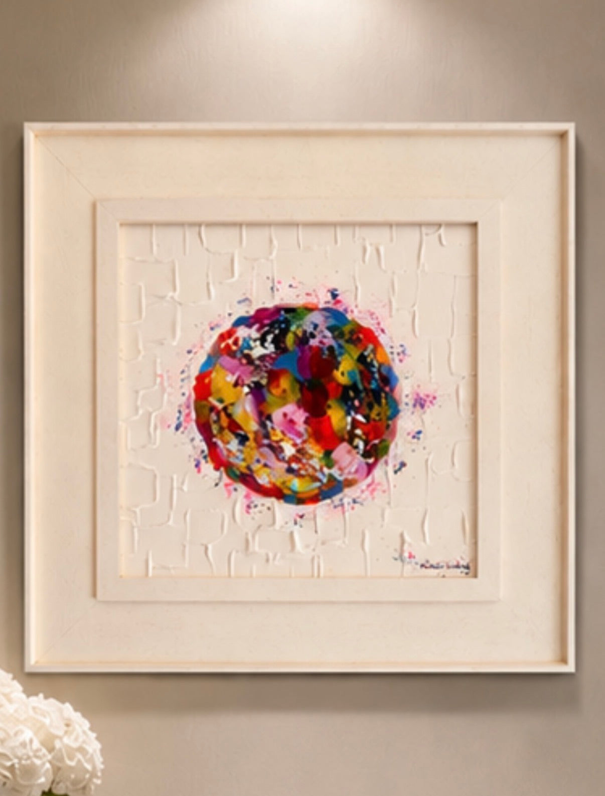 Eternal Love | Hand Embellished Limited Edition (ready to hang, shipping included)