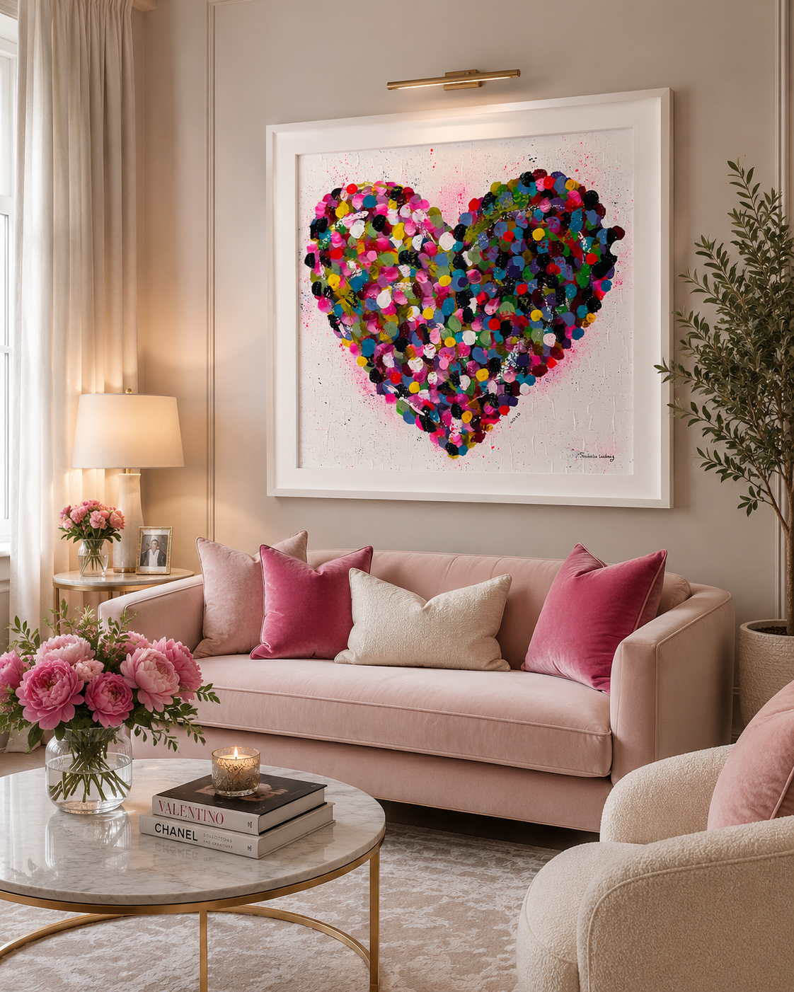 Love Spell | Hand Embellished Limited Edition (ready to hang, shipping included)