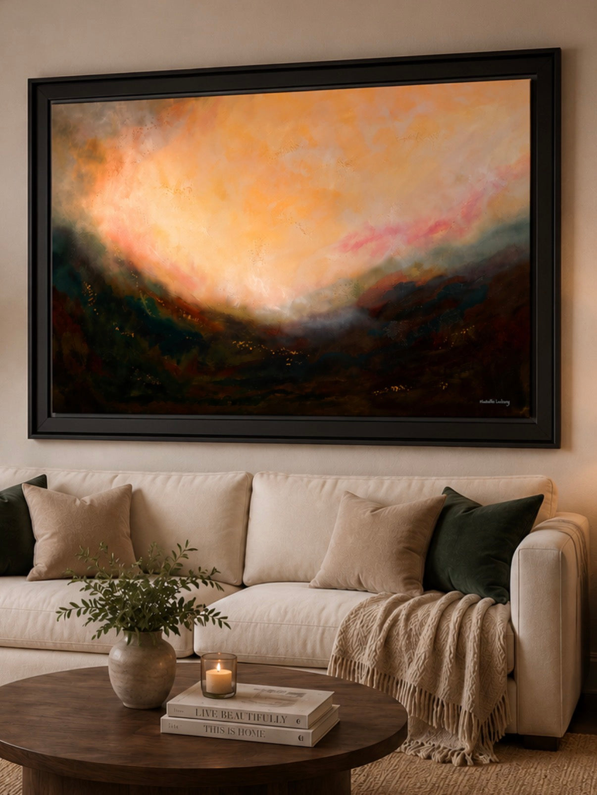 WHERE LIGHT SLEEPS | Hand Embellished Limited Edition (ready to hang, shipping included)